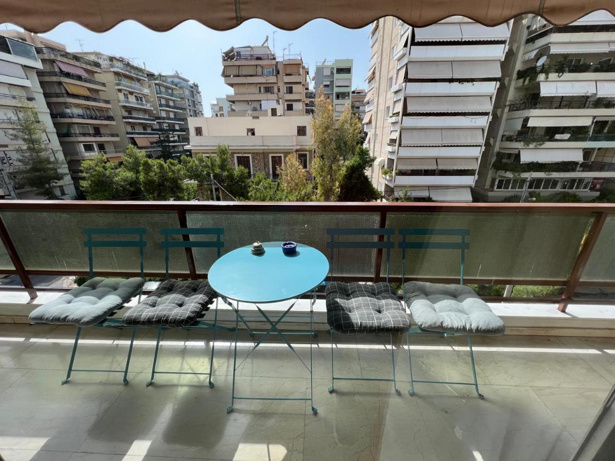 Peaceful Apartment By Flisvos Marina By Athenian Homes Exterior photo